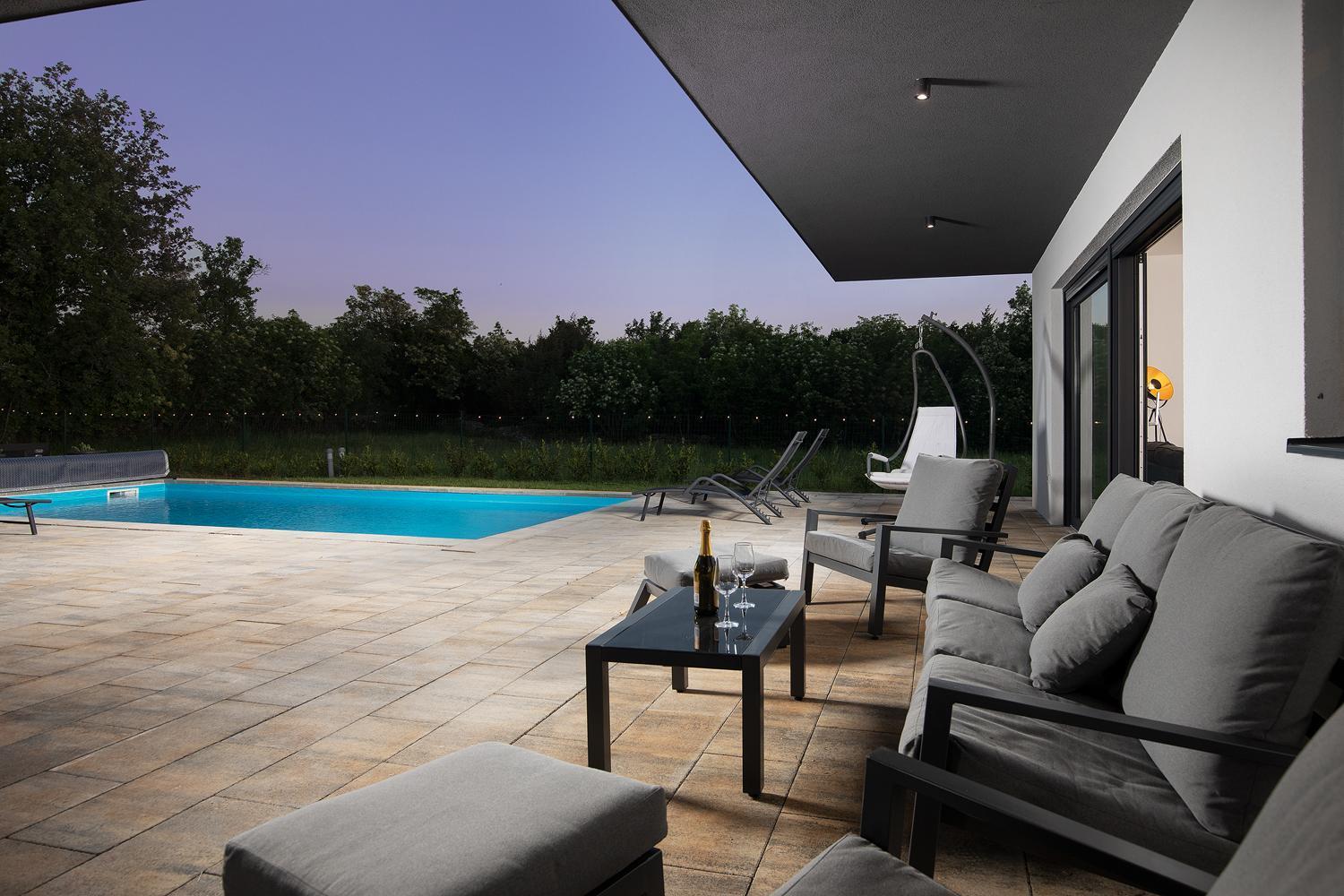 Vila Nora With Heated Pool Marčana Kültér fotó