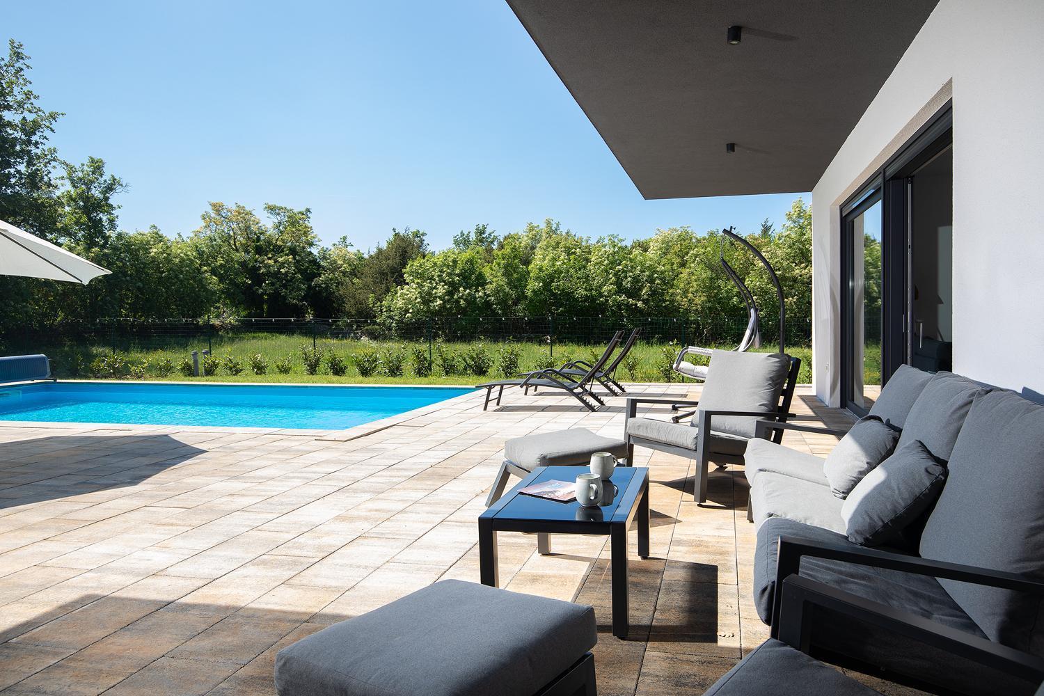Vila Nora With Heated Pool Marčana Kültér fotó